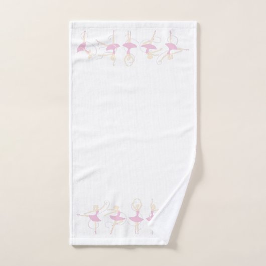 Ballerina Bath Towel Set Bad Handdoek (Handdoek)