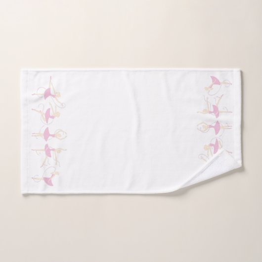 Ballerina Bath Towel Set Bad Handdoek (Handdoek)