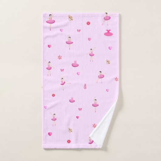 Ballerina Bath Towel Set Bad Handdoek (Handdoek)