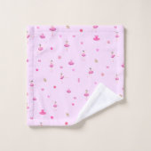 Ballerina Bath Towel Set Bad Handdoek (Wasdoekje)
