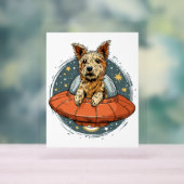 Ballerina Beagle - Grappige hondendans Acryl Bord (Neutraal)
