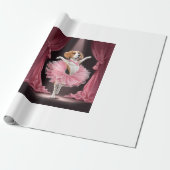 Ballerina Beagle � Grappige Hondendans Cadeaupapier (Uitgerold)