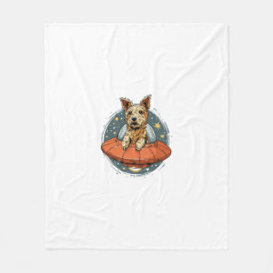 Ballerina Beagle - Grappige hondendans Fleece Deken