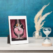 Ballerina Beagle � Grappige Hondendans Fotoplaat (Zijkant)