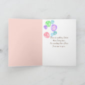 Ballerina Beer voor 2e Verjaardag Kaart (Binnen)