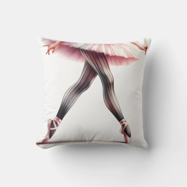 Ballerina benen kussen (Voorkant)