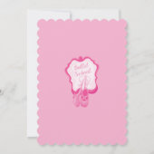 Ballerina Birthday Kaart (Achterkant)