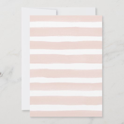 Ballerina Birthday Party Invitation Kaart (Achterkant)