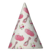 Ballerina Birthday Party Pet Feesthoedjes (Rechts)