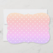 Ballerina Birthday polka dot Kaart (Achterkant)