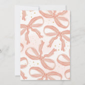 Ballerina Birthday Uitnodiging (Achterkant)