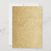 Ballerina Birthday Uitnodiging (Achterkant)