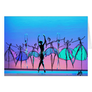 Ballerina-blanco kaart