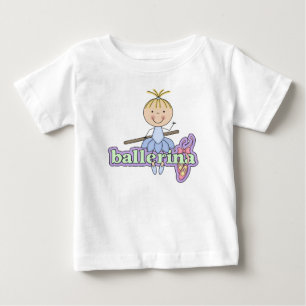 Ballerina - Blauwe baby tutu body