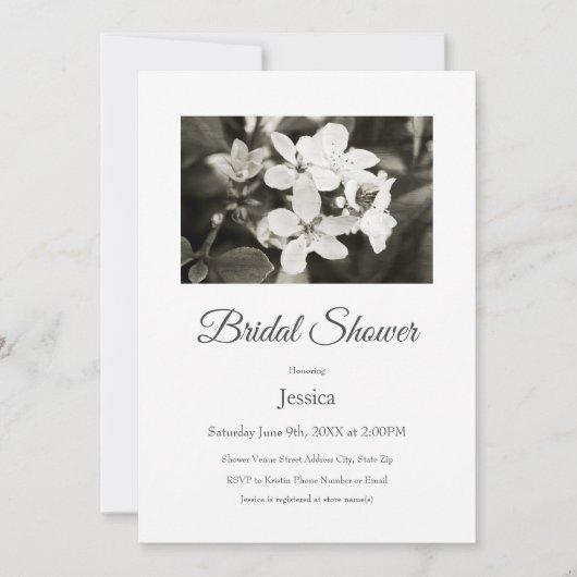 Ballerina Blossom  Kaart (Voorkant)