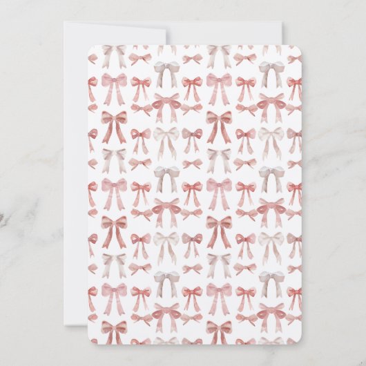 Ballerina Blush Roze Dans Meisje 5e Verjaardag Kaart (Achterkant)