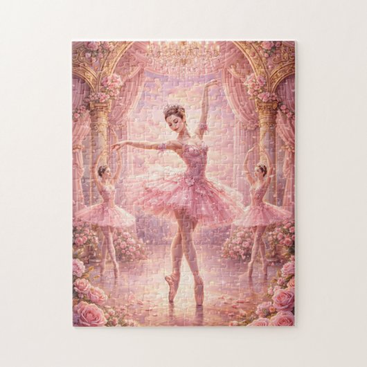 Ballerina Blush van Gratie Legpuzzel (Verticaal)