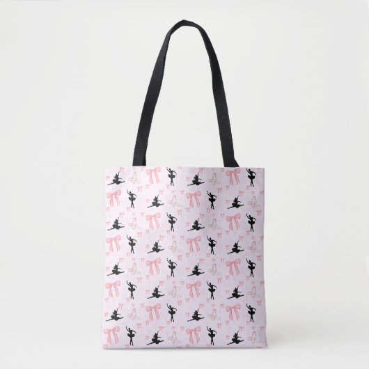 Ballerina Boog en Ballet Tote Bag (Voorkant)