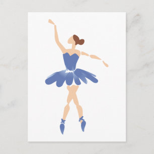 Ballerina Briefkaart