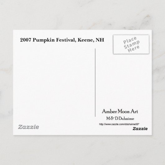 Ballerina Briefkaart (Achterkant)