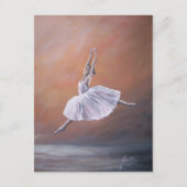 Ballerina Briefkaart (Voorkant)