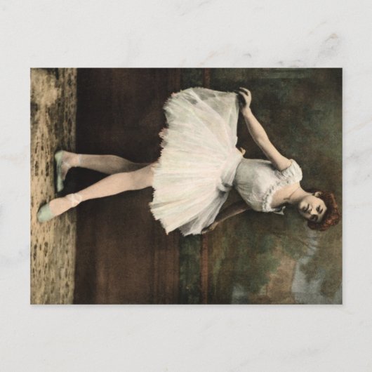 Ballerina Briefkaart (Voorkant)