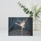 ballerina briefkaart (Staand voorkant)