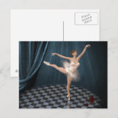ballerina briefkaart (Voorkant / Achterkant)