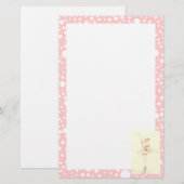 Ballerina Briefpapier (Voorkant / Achterkant)