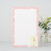 Ballerina Briefpapier (Staand voorkant)