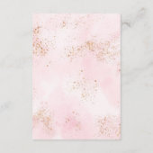 Ballerina Bring a Book Aanvraagboeken voor Baby Informatiekaartje (Achterkant)