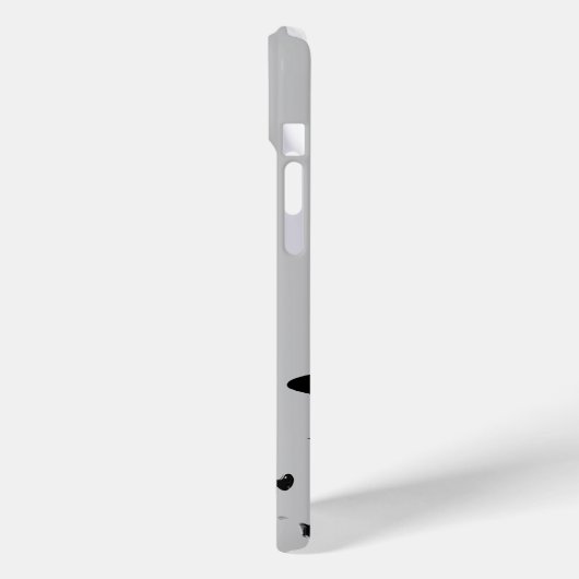 Ballerina & Butterflies Silhouette Zwart/Grijs Naa Case-Mate iPhone Case (Achterkant / Links)