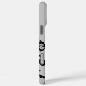 Ballerina Butterflies Zwart Silhouet Moderne naam Case-Mate iPhone Case (Achterkant / Rechts)