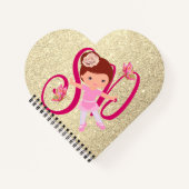 Ballerina Butterfly vrienden Tutu Ballet Girl Notitieboek (Voorkant)