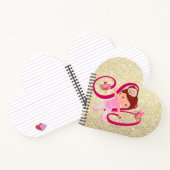 Ballerina Butterfly vrienden Tutu Ballet Girl Notitieboek (Binnen)