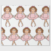 Ballerina Cadeaupapier (Vlak)