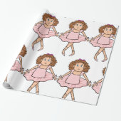 Ballerina Cadeaupapier (Uitgerold)