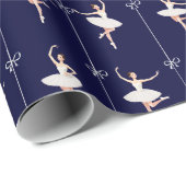 Ballerina Cadeaupapier voor Kerstmis/Verjaardag (Rol Hoek)
