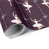Ballerina Cadeaupapier voor Kerstmis/Verjaardag (Rol Hoek)