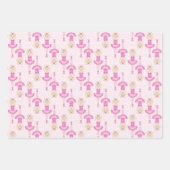 Ballerina cadeauverpakking inpakpapier vel (Voorkant 2)