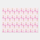 Ballerina cadeauverpakking inpakpapier vel (Voorkant)