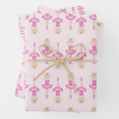 Ballerina cadeauverpakking inpakpapier vel (In situ)