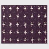 Ballerina Cadeauverpakking Papier Meisje voor Kers (Vlak)