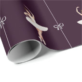 Ballerina Cadeauverpakking Papier Meisje voor Kers (Rol Hoek)