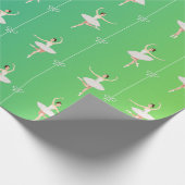 Ballerina Cadeauverpakking Papier Meisje voor Kers (Hoek)