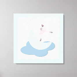 Ballerina Canvas Afdruk