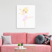 Ballerina Canvas Afdruk (Insitu (Woonkamer))