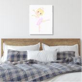Ballerina Canvas Afdruk (Insitu (Slaapkamer))