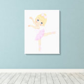 Ballerina Canvas Afdruk (Insitu (Houten vloer))
