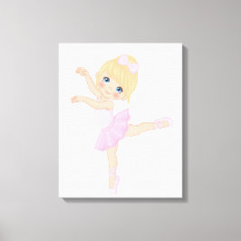 Ballerina Canvas Afdruk
